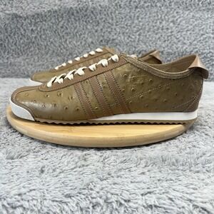 Adidas Italia 60s Shoes Mens 10 Brown Made In Italy Leather NWT Luxury Old Money